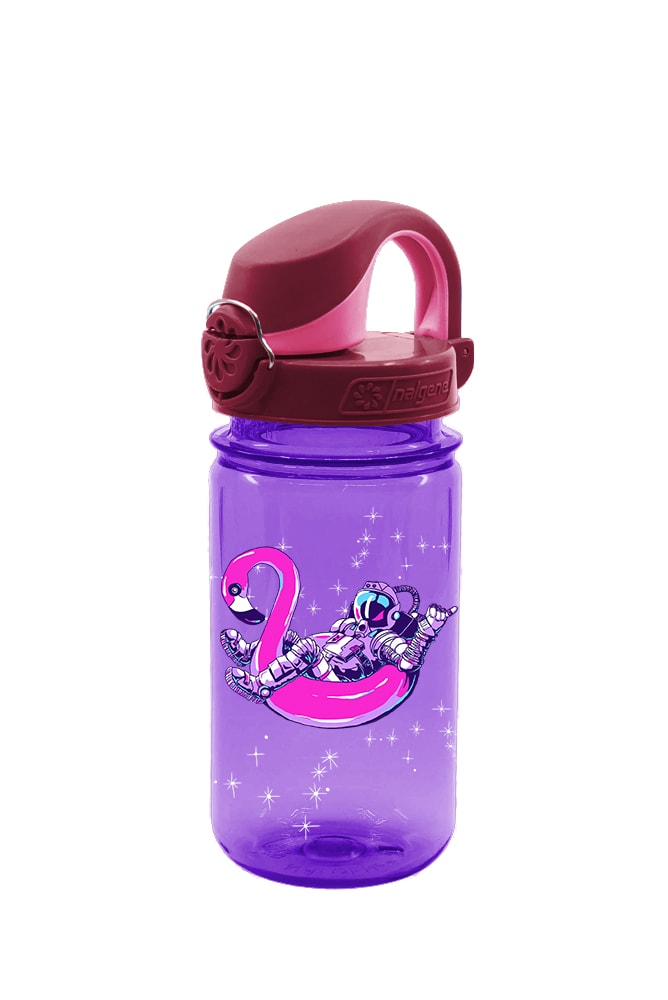 12oz On-The-Fly Kids Lock-Top Bottle with Graphics A0